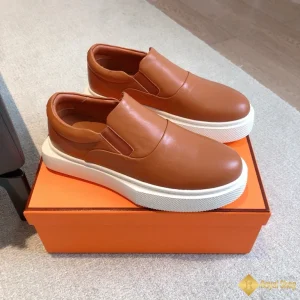 Giày Hermes nam sneaker Slip-on màu nâu CKH41269