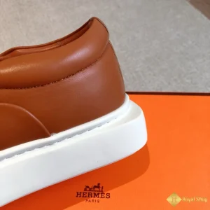 Giày Hermes nam sneaker Slip-on màu nâu CKH41269 like auth