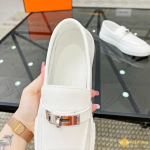 Giày Hermes nam sneaker Slip-on màu trắng CKH41256 HCM