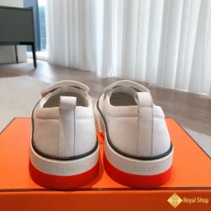 Giày Hermes nam sneaker Slip-on white CKH41266 chính hãng