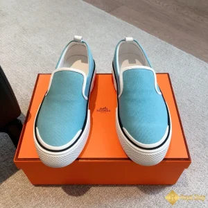 Giày Hermes nam sneaker Slip-on xanh lam CKH41265 2024