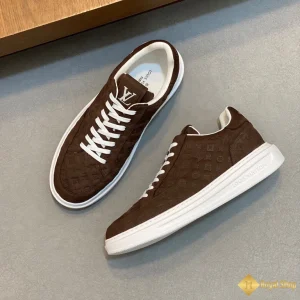 Giày LV nam sneaker Beverly Hills nâu CKL41349 được làm thủ công