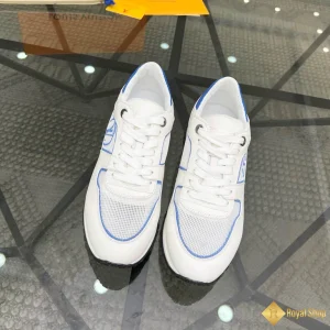 Giày LV nam sneaker Run gót xanh Away CKL41256 cao cấp