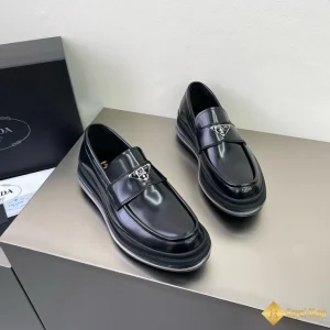 Giày Prada nam loafer da bóng CKP4367