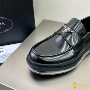 Giày Prada nam loafer da bóng CKP4367 mới