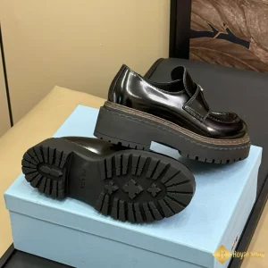 Giày Prada nam loafer da bóng CKP4370 2024