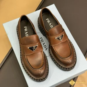 Giày Prada nam loafer màu nâu CKP4371 Hà Nội