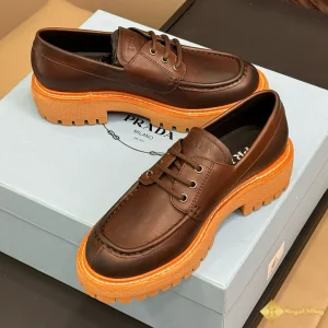 Giày Prada nam loafer nâu CKP4372 siêu cấp