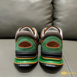 Giày Sneaker Gucci nam Rhyton xanh nâu CKG430139 mới