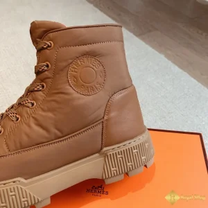 Giày boot Hermes nam màu nâu CKH4155 like auth