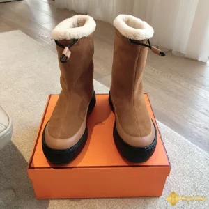 Giày boot Hermes nam màu nâu CKH4160 Hà Nội