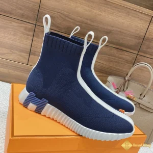 Giày boot Hermes nam xanh dương CKH4174