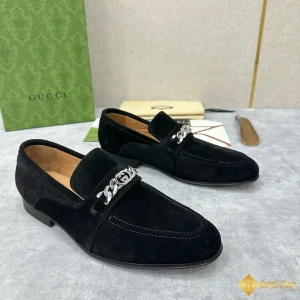 Giày loafer Gucci nam da lộn CKGC240016 hot