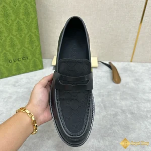 Giày loafer Gucci nam mặt da lộn CKG421532093 mới