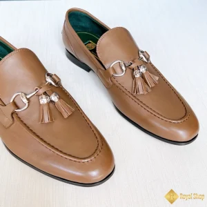 Giày loafer Gucci nam màu nâu CKGC240031 like auth