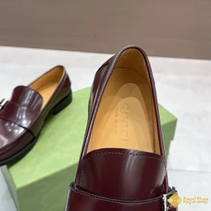 Giày loafer Gucci nam màu nâu đậm CKGC240022 giá rẻ