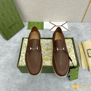 Giày loafer Gucci nam nâu CKG421082093 được làm thủ công