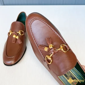 Giày loafer Gucci nam nâu đậm CKGC240029 11