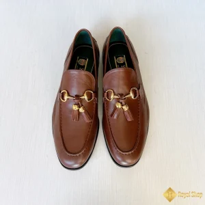 Giày loafer Gucci nam nâu đậm CKGC240029 like auth