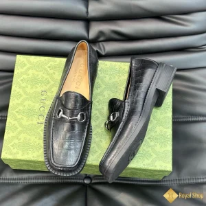 Giày loafer Gucci nam vân da cá sấu CKGC240004