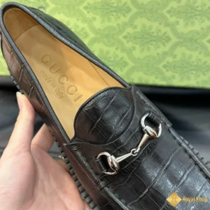 Giày loafer Gucci nam vân da cá sấu CKGC240004 cao cấp