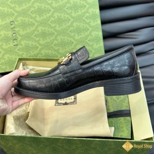 Giày loafer Gucci nam vân da cá sấu CKGC240007 cao cấp