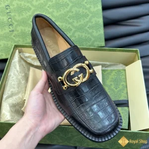 Giày loafer Gucci nam vân da cá sấu CKGC240007 like auth