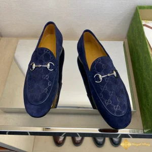 Giày loafer Gucci nam xanh da trời CKG421552093 HCM