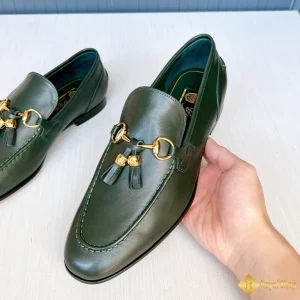 Giày loafer Gucci nam xanh lá CKGC240028 chính hãng