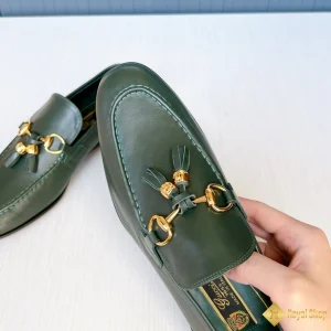 Giày loafer Gucci nam xanh lá CKGC240028 đẹp