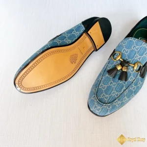 Giày loafer Gucci nam xanh lam CKGC240033 hot