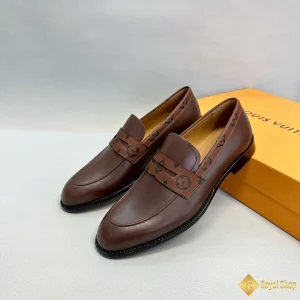 Giày loafer LV nam màu nâu CKLV24071