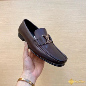 Giày loafer LV nam màu nâu CKLV24090 cao cấp