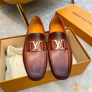 Giày loafer LV nam nâu tía CKLV24091 đẹp