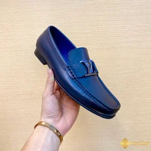 Giày loafer LV nam xanh đậm CKLV24092