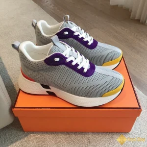 Giày sneaker Hermes nam Heros grey CKH41526