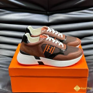 Giày sneaker Hermes nam Heros nâu CKH41516