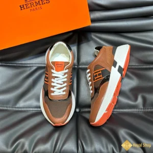 Giày sneaker Hermes nam Heros nâu CKH41516 HCM