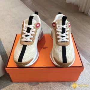 Giày sneaker Hermes nam Heros nâu CKH41523 like auth