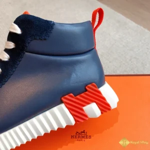 Giày sneaker Hermes nam Hightop đỏ đen CKH41473 Hà Nội