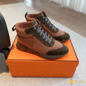 Giày sneaker Hermes nam Hightop nâu CKH41490