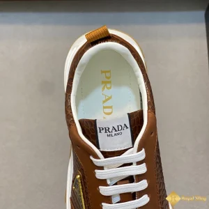 Giày sneaker Prada nam Prax 01 nâu CKP41420 mới