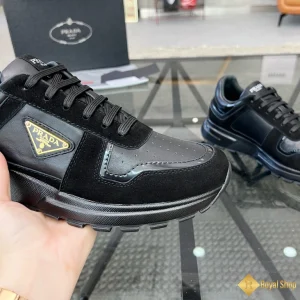 Giày sneaker Prada nam Prax màu đen 01 CKP41482 siêu cấp