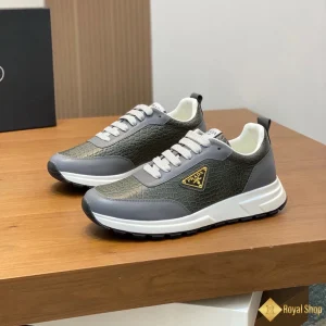 Giày sneaker Prada nam Prax xám xanh 01 CKP41419