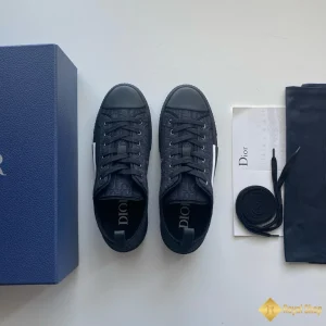 Giày sneaker nam Dior B23 màu đen CKD24088 được làm thủ công