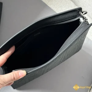 Túi Clutch Dior nam Gravity màu đen 8035 like auth