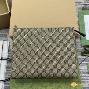 Túi Clutch Gucci nam hoạ tiết GG Supreme 774345