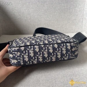 Túi Dior nam đeo chéo Messenger màu xanh đen 9386 2024