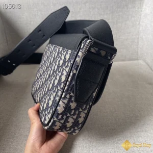 Túi Dior nam đeo chéo Messenger màu xanh đen 9386 like auth