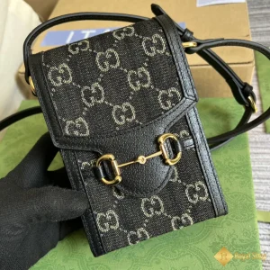 Túi Gucci Horsebit 1955 mini màu đen 625615